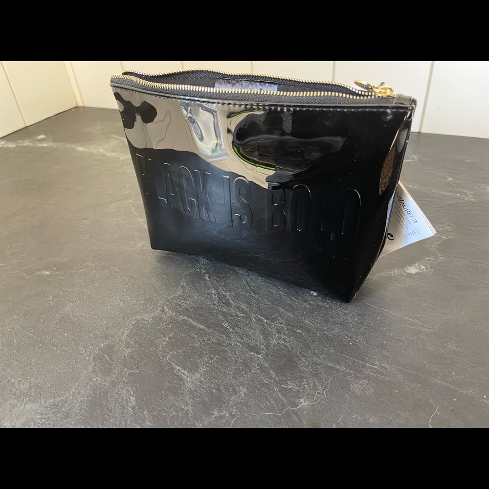 YSL Black is Bold Cosmetics Bag - Picture 2 of 4